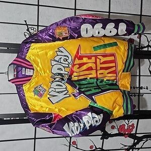 Kid n Play House Party Satin Jacket Size 2XL NWT